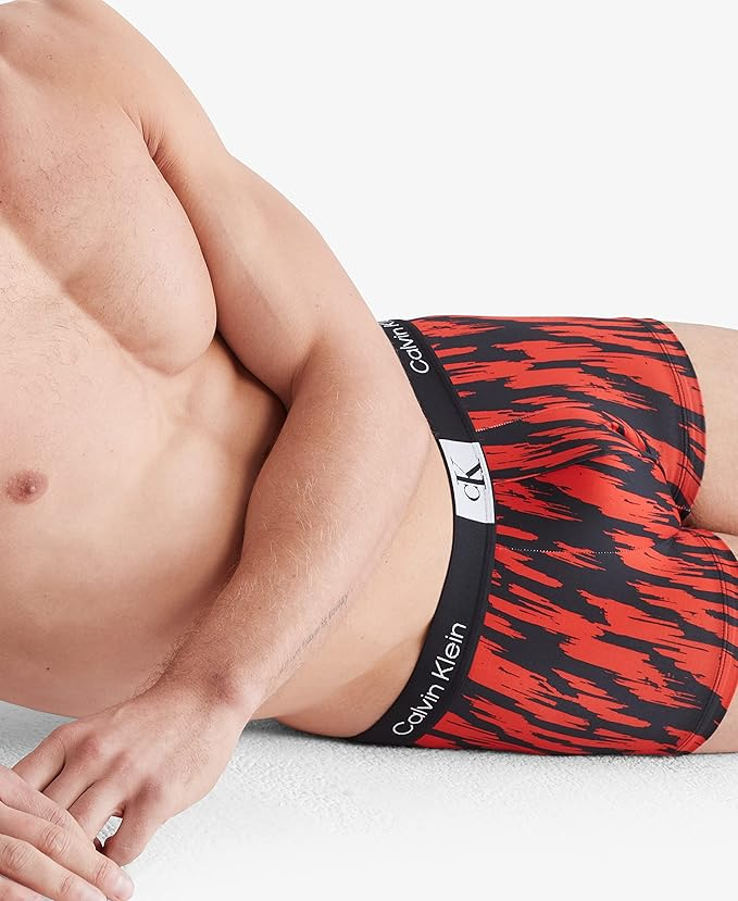 Translation missing: en.Calvin Klein Men's 1996 Micro Boxer Briefs Tiger Stripe Red-XL 40-42W