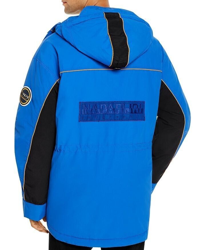 Translation missing: en.Napapijri Mens Epoch Cold Weather Short Coat in Princess Blue-Size Medium