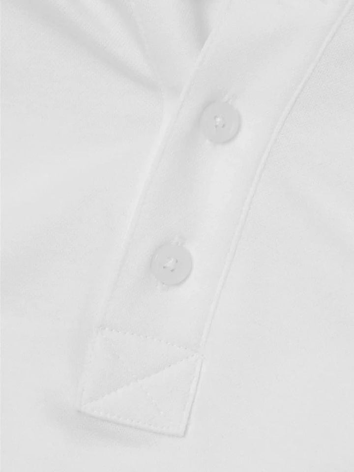 Translation missing: en.Michael Kors Mens Pima Cotton Blend Textured Henley Classic Fit Hoodie White-2XL