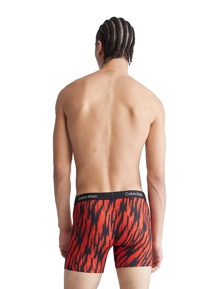 Translation missing: en.Calvin Klein Men's 1996 Micro Boxer Briefs Tiger Stripe Red-XL 40-42W