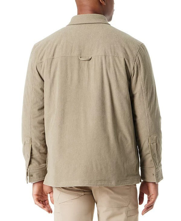 Translation missing: en.Bass Outdoor Shirt Jacket Men's Medium Overland Trek Green Relaxed Fit Corduroy