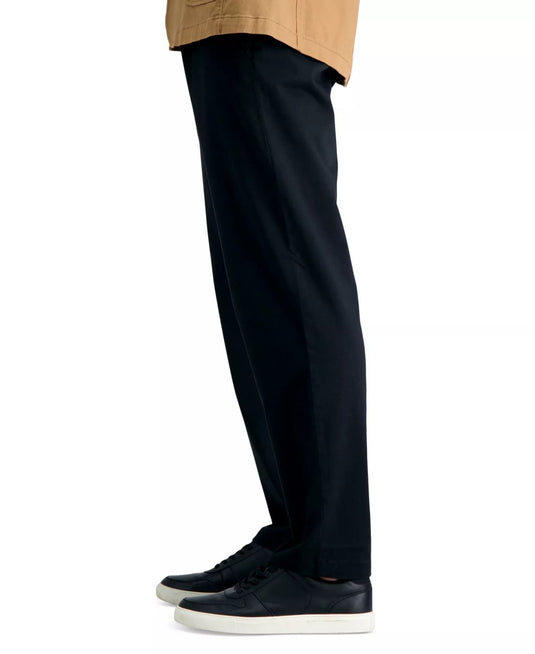 Translation missing: en.Haggar Life Khaki Comfort Chino Mens Comfort Waistband Straight Fit Pants-34x32