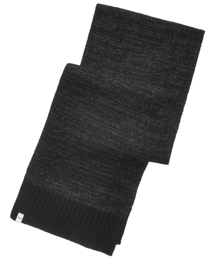 Translation missing: en.Alfani Men's Space-Dyed Scarf,Gloves and Reversible Beanie Charcoal/Black Set