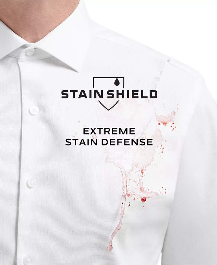 Translation missing: en.Van Heusen Mens Dress Shirt Regular Fit Stain Shield Stretch White-15-15.5 32/33