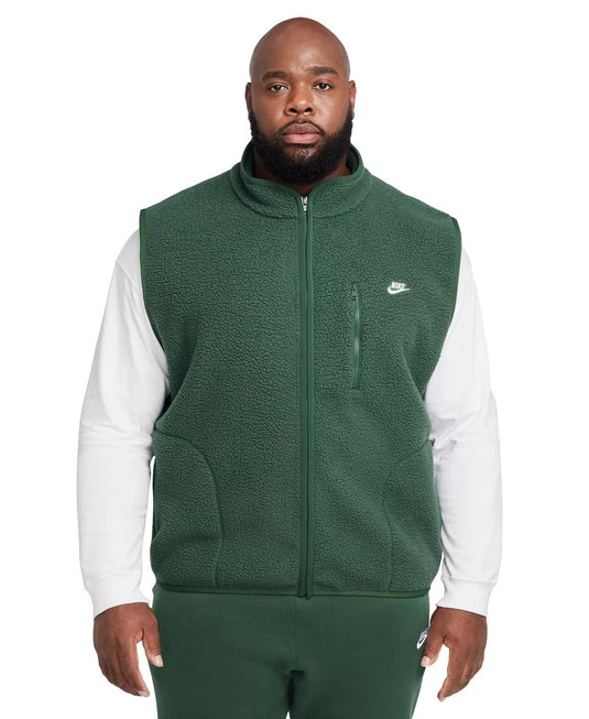 Translation missing: en.Nike Sportswear Club Men's Fleece Winterized Zip-Front Vest - Fir/White-Medium
