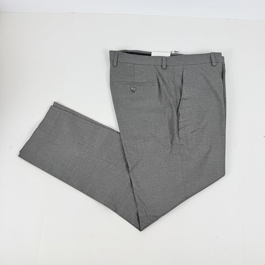 Translation missing: en.Perry Ellis Portfolio Men's Slim-Fit Performance Stretch Dress Pants Alloy-34x29