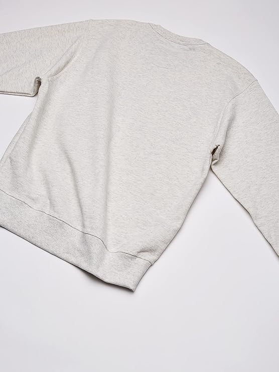 Translation missing: en.Champion Men's Powerblend Fleece Logo Sweatshirt - Oatmeal Heather-Small