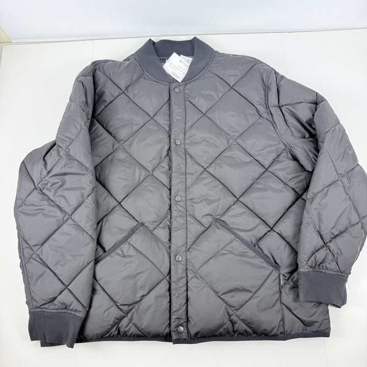 Translation missing: en.Calvin Klein Men's Quilted Jacket Size 2XL Black/Camo Reversible Windbreaker