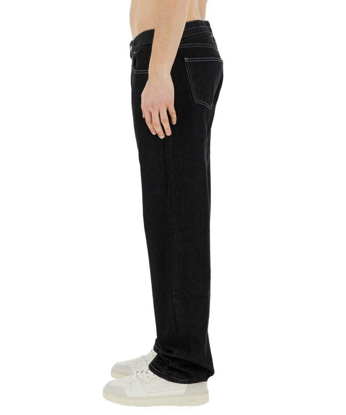 Translation missing: en.Helmut Lang Men's 98 Classic Cut Jean Black Rinse N09DM201 Jeans-30x34