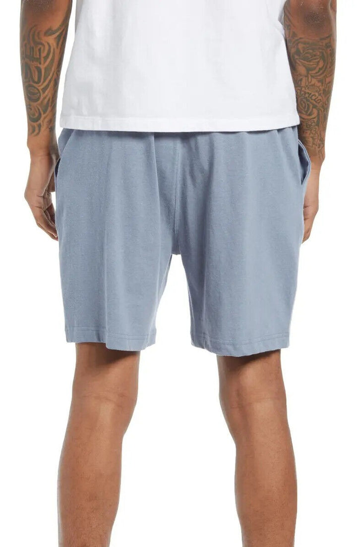 Translation missing: en.Alternative Men's Knit Lounge Shorts in Laguna Blue/Ombre Blue-Size 2XL
