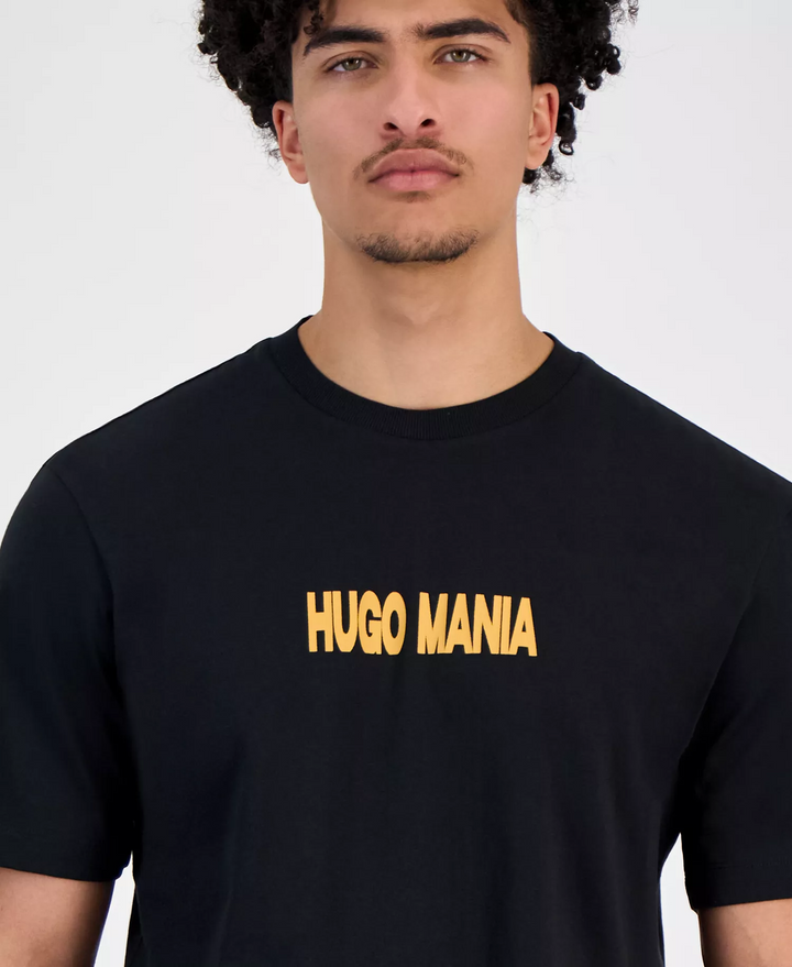 Translation missing: en.Hugo Boss Men's Hugo Mania Logo Graphic T-Shirt - Black-2XL