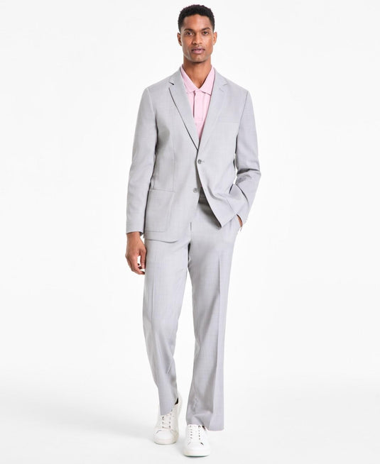 Translation missing: en.Alfani Lightweight Suit Jacket Only Grey XL 42-44R Stretch Regular Fit