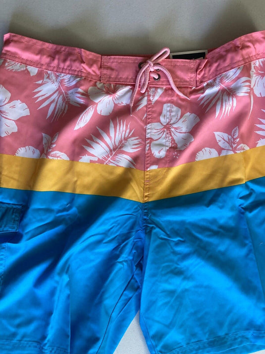 Translation missing: en.Club Room Men's Colorblocked 9" Quick Dry Swim Trunks Multicolor-Small 32-34