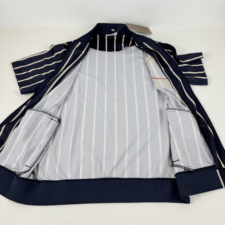 Translation missing: en.AGTAWH All Good Paris Cherry Street Track Jacket Short Sleeve Indigo Blue-Large