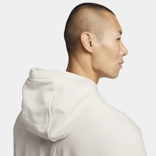 Translation missing: en.Nike Men's Pullover French Terry Logo Soccer Hoodie Lt Orewood Beige-Medium