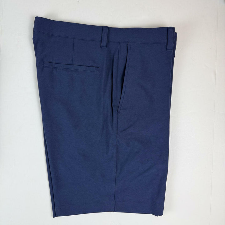 Translation missing: en.PGA Tour Golf Shorts Dark Peacoat Heather Blue Size 38 Two-Tone 8in Inseam
