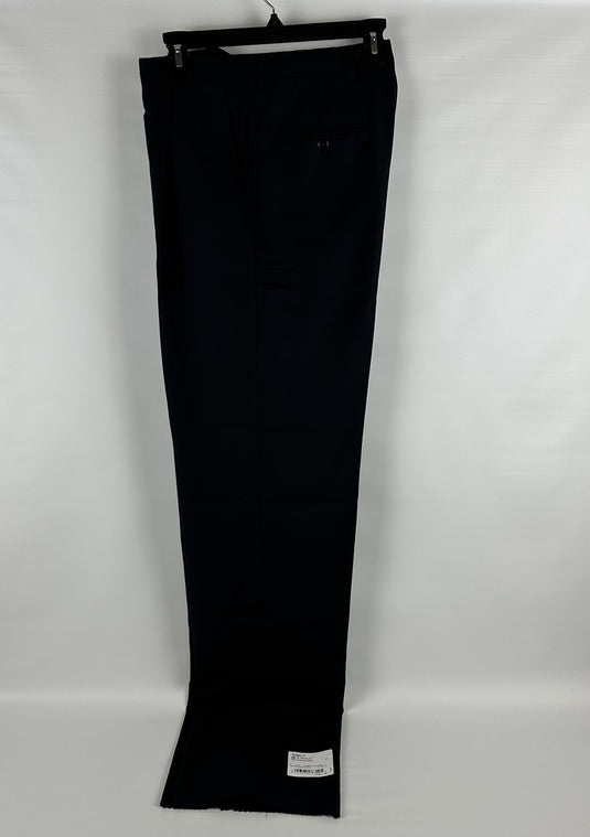 Translation missing: en.Hart Schaffner Marx Men's Chicago Classic Fit Wool Suit Pants Navy-32 Unhemmed