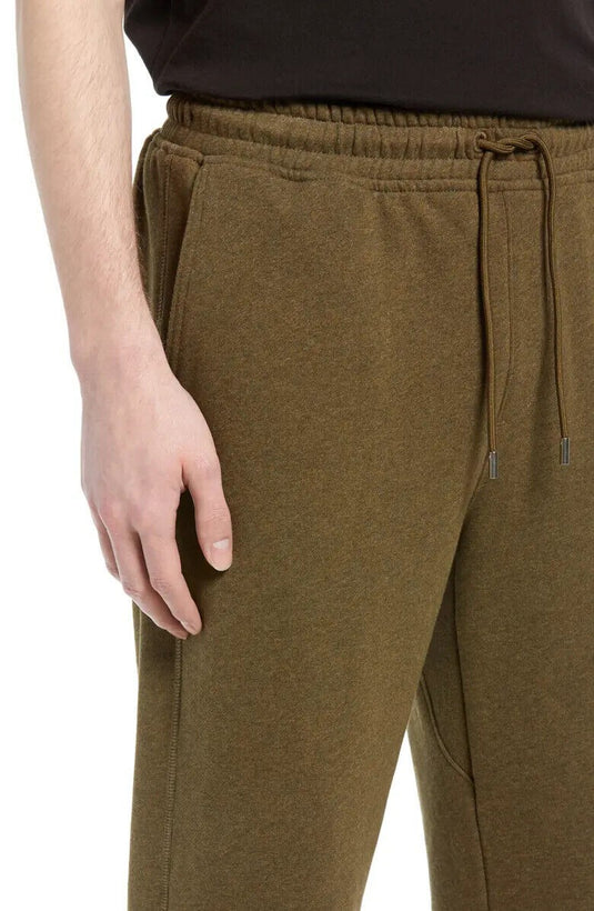 Translation missing: en.ATM Anthony Thomas Melillo Mélange French Terry Joggers in Olive Heather-Size S
