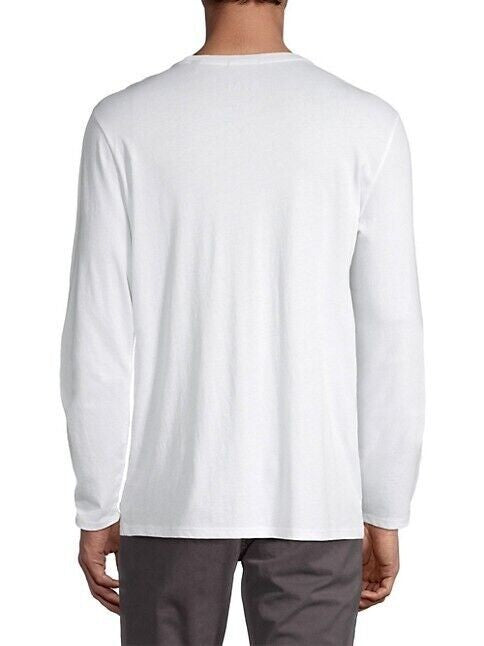 Translation missing: en.Atm Anthony Thomas Melillo Men's  Scenic Long Sleeve Graphic Tee White-XL