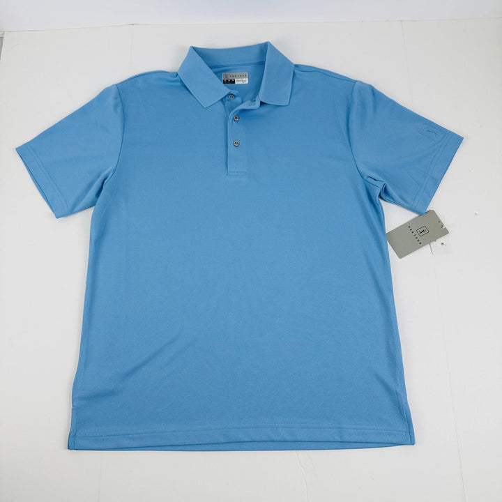 Translation missing: en.PGA Tour Golf Polo Shirt Ethereal Blue Size 2XL AirFlux Polo Mesh