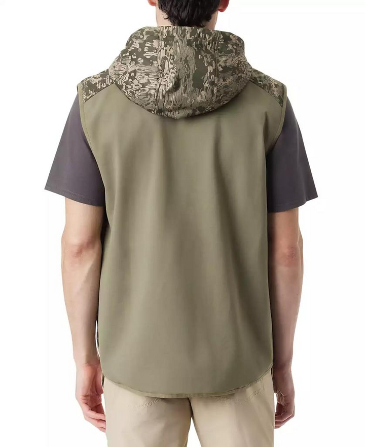 Translation missing: en.Bass Outdoor Men's Earlybird Runner Camo Vest Bark Camo Deep Lichen-Medium