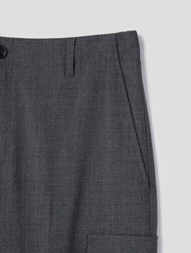 Translation missing: en.Theory Men's Curtis Bonded Wool Cargo Pant Pestle Melange Grey-30/30