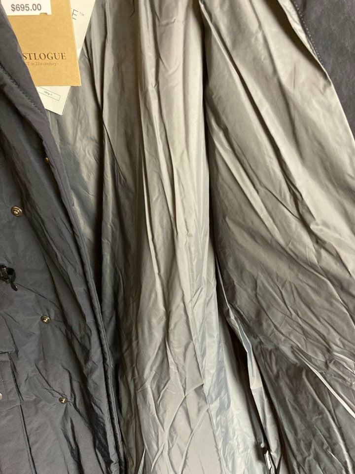 Translation missing: en.Eastlogue Men's Officer Coat in Dark Navy-Size Large