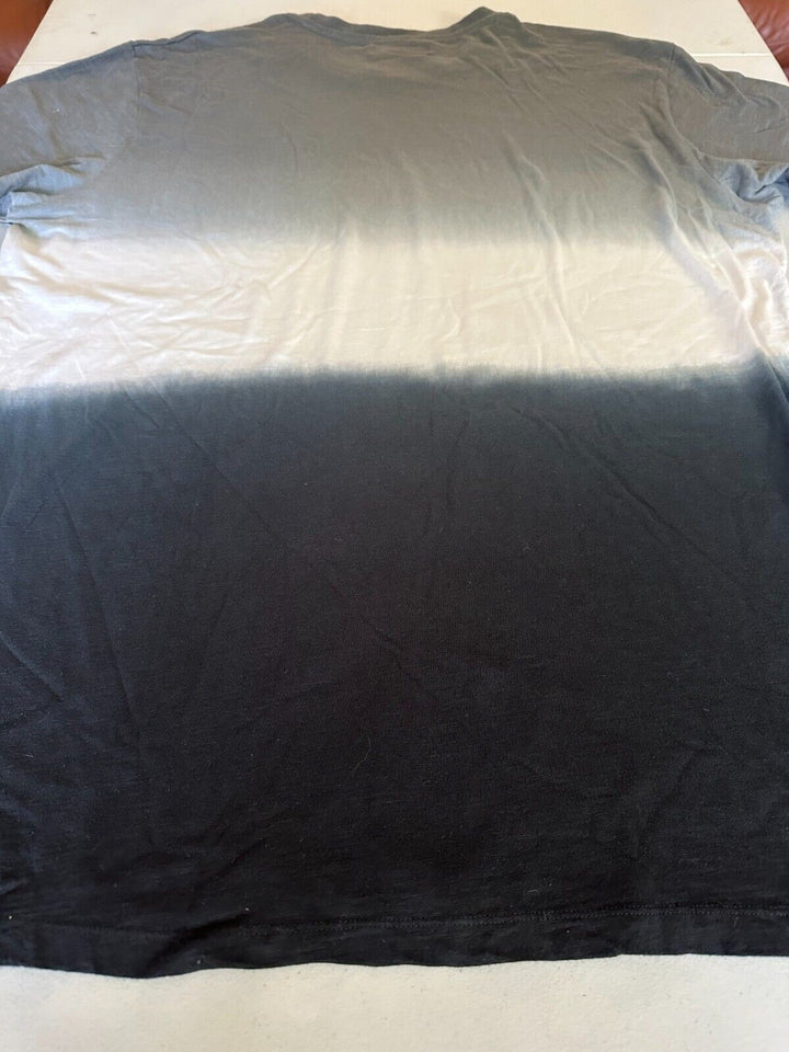 Translation missing: en.Mister NY Men's Cotton 3 Part Dip Dye T-Shirt Grey/White/Black-Small