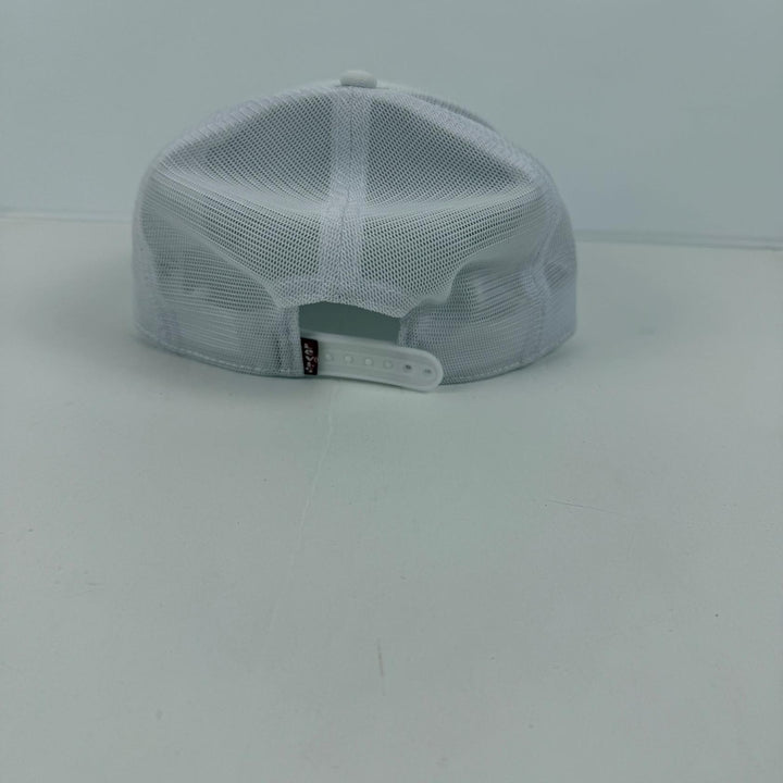 Translation missing: en.Levi's Men's 501 Logo Twill Mesh Adjustable Trucker Hat White-One Size