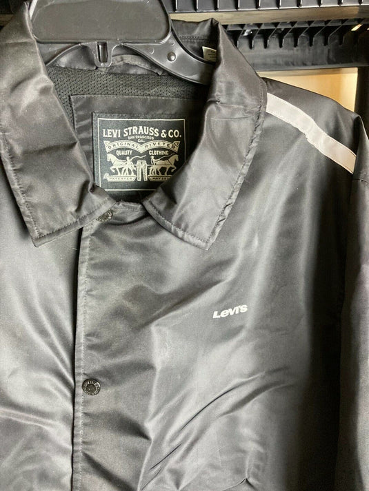 Translation missing: en.Levi's Men's Reflective Coaches Jacket Black Size Medium