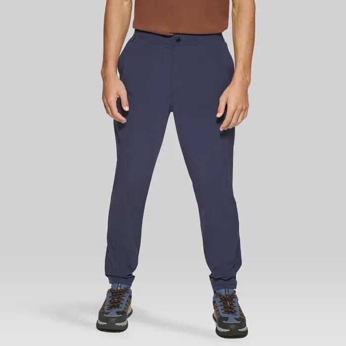 Translation missing: en.Bass Outdoor Men's Canyon Loop Reg Fit Stretch Performance Trail Pants Navy-Med