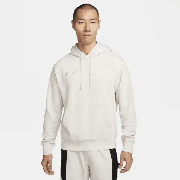 Translation missing: en.Nike Men's Pullover French Terry Logo Soccer Hoodie Lt Orewood Beige-Medium