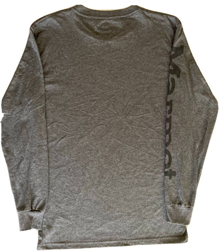 Translation missing: en.MARMOT Men's Logo Sleeve Graphic Long-Sleeve T-Shirt in Charcoal Heather-Small