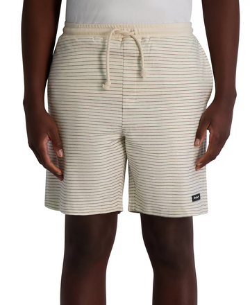 Translation missing: en.Karl Lagerfeld Paris Men's Relaxed-Fit Textured Stripe Shorts 8.5 in Natural-2XL