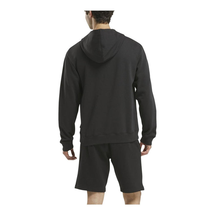 Translation missing: en.Reebok Men's Reg-Fit Identity Chenille Hoodie Sweatshirt, Black, Size Small