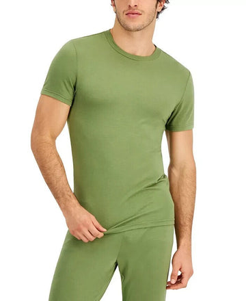 Translation missing: en.International Concepts Men's Modal Blend Solid Pajama Top Dry Grass Green-XL