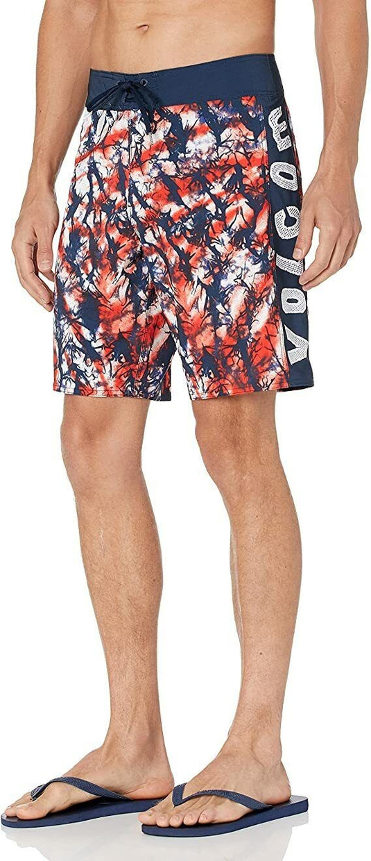 Translation missing: en.Volcom Men's Lido 4th Of July Mod 19 Board Shorts in Navy-Size 31