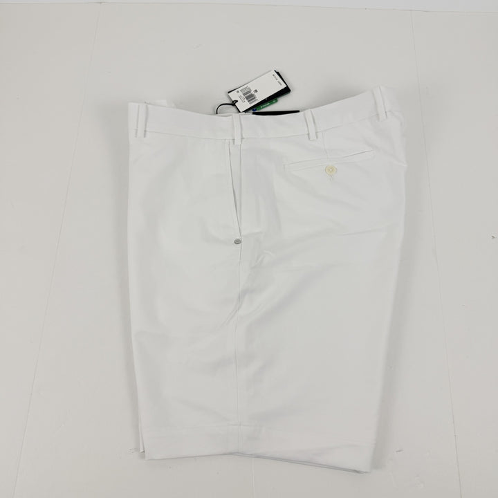 Translation missing: en.Ralph Lauren RLX Men's 9-Inch Tailored Fit Performance Golf Shorts White-38