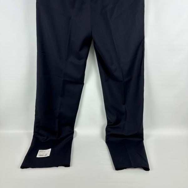 Translation missing: en.Hart Schaffner Marx Men's Chicago Classic Fit Wool Suit Pants Navy-32 Unhemmed