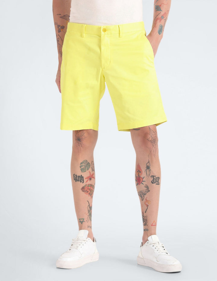 Translation missing: en.Tommy Hilfiger Men's Brooklyn 1985 9" Shorts - Yellow Tulip-30W