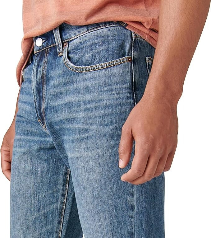 Translation missing: en.Lucky Brand Men's Slim-Fit 121 Heritage Stretch Jeans Henderson Blue-40x30