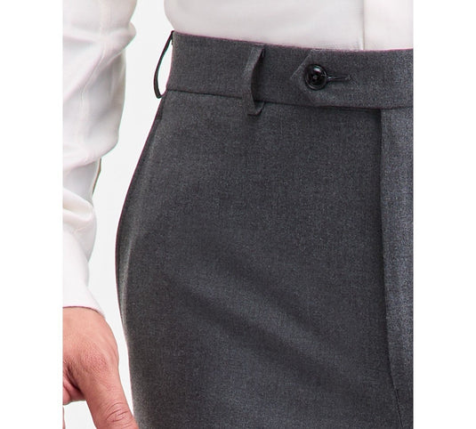 Translation missing: en.Michael Kors Marvin Men's Classic Fit Dress Pants - Dark Gray-32Wx30L