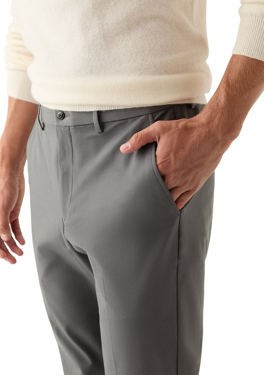 Translation missing: en.Michael Kors Men's Major Reg Fit Cotton-Blend Dress Pants Grey-34x34