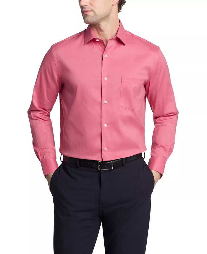 Translation missing: en.Van Heusen Men's Regular Fit Everyday Defense Dress Shirt Rouge-15-15.5 34/35