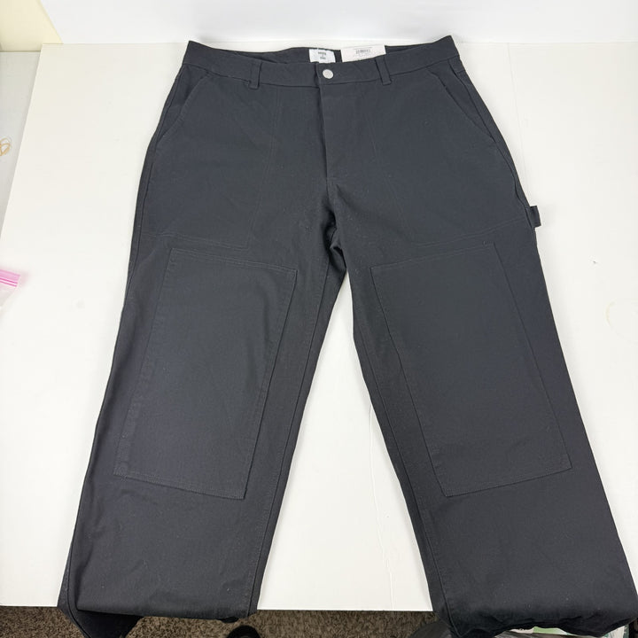 Translation missing: en.Mode of One Men's Twill Utility Pants 36X31 Deep Black Relaxed Stretch Fit