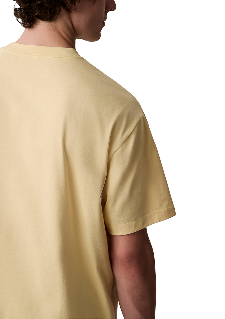 Translation missing: en.Calvin Klein Script Logo Graphic Cotton Relaxed Fit T-Shirt Sunlight Yellow-XL