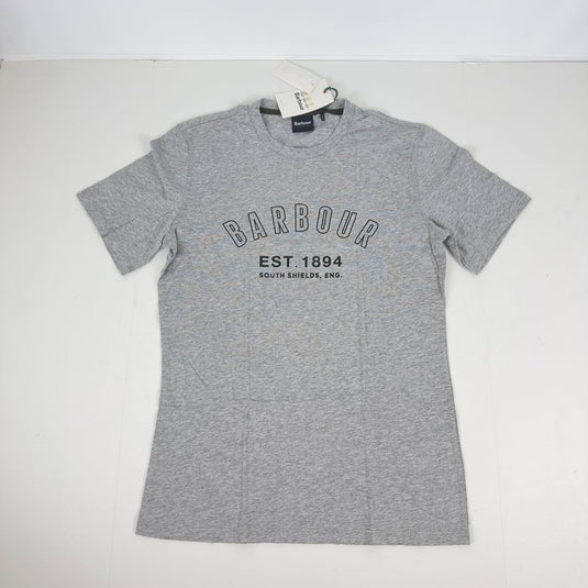 Translation missing: en.Barbour Men's Calvert Cotton/Modal Sleep T-Shirt in Light Grey Marl-Small
