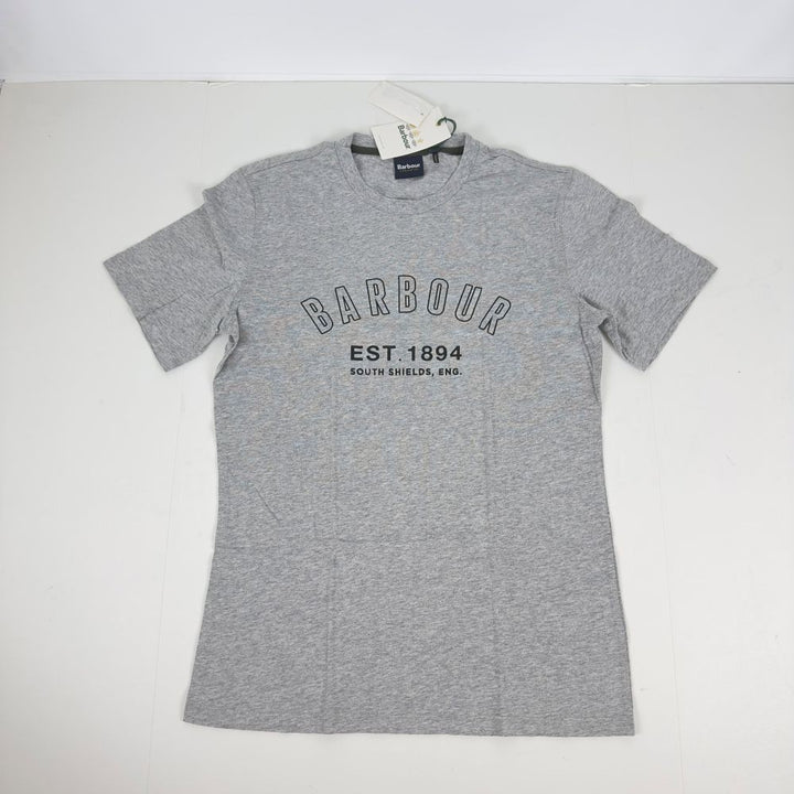 Translation missing: en.Barbour Men's Calvert Cotton/Modal Sleep T-Shirt in Light Grey Marl-Small