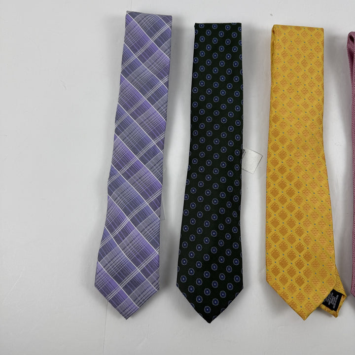 Translation missing: en.Tommy, Calvin Klein, PE, MK Lot of 5 Premium Silk Polyester Ties Assorted-OS