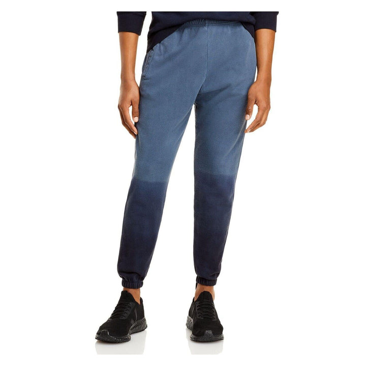 Translation missing: en.Monrow Men's Ombre Wash Slouchy Sweatpants in Blue Steel-Medium